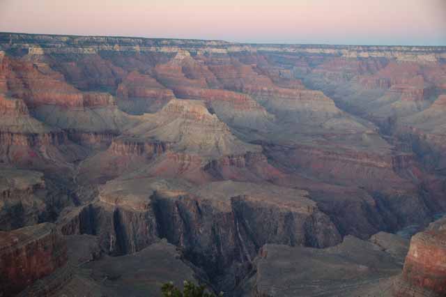 Hopi Point at sunset